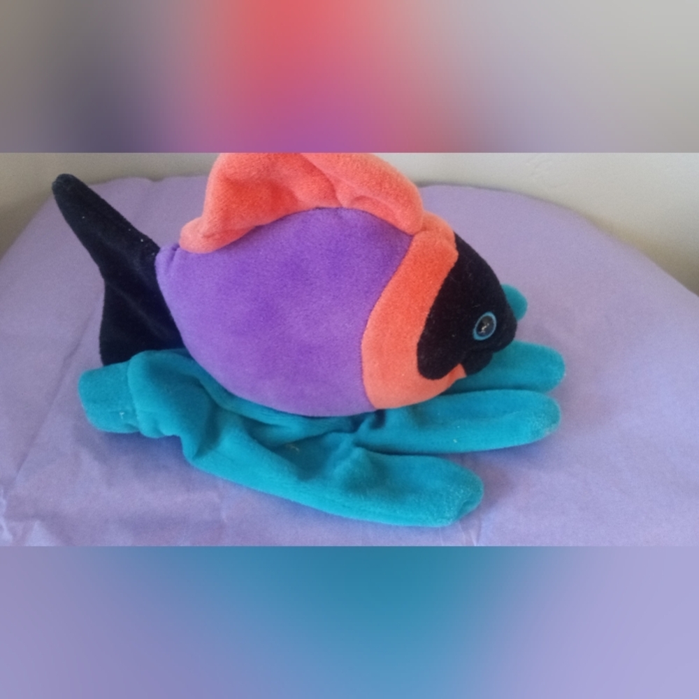 Colorful Plush Fish Stuffed Animal